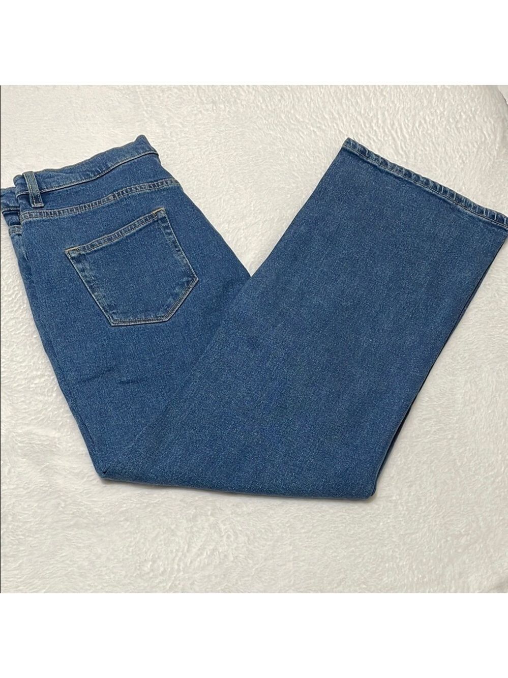 PAUL SMITH Kick Flare Jeans Sz 31 Blue Denim - Picture 12 of 12
